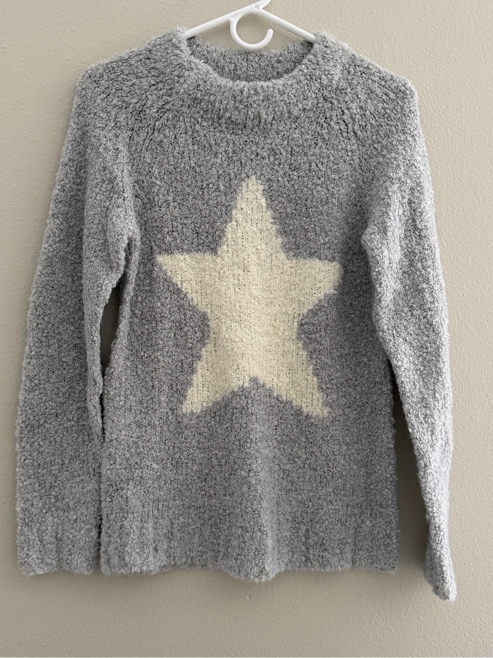 JCrew NWT crewcuts sweater dress star wool blend gray size 14